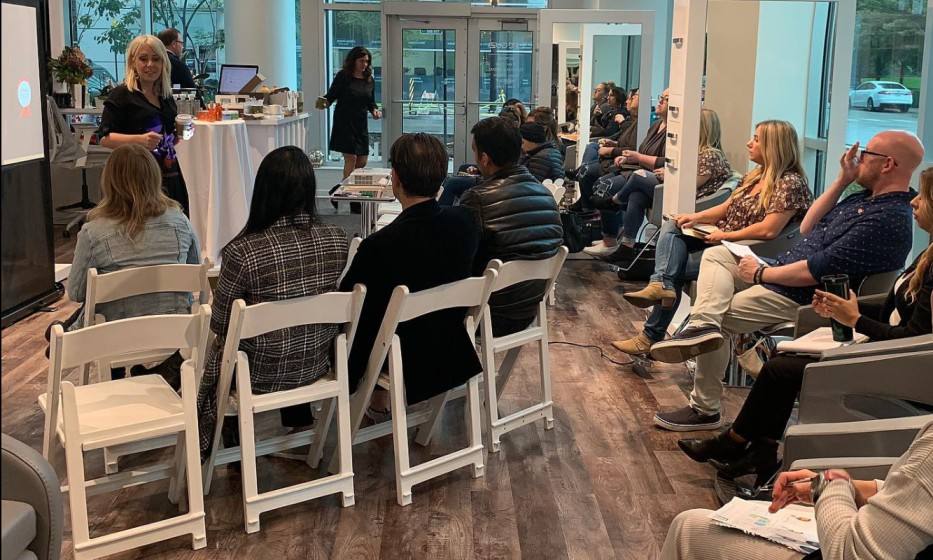 Salon education and training event