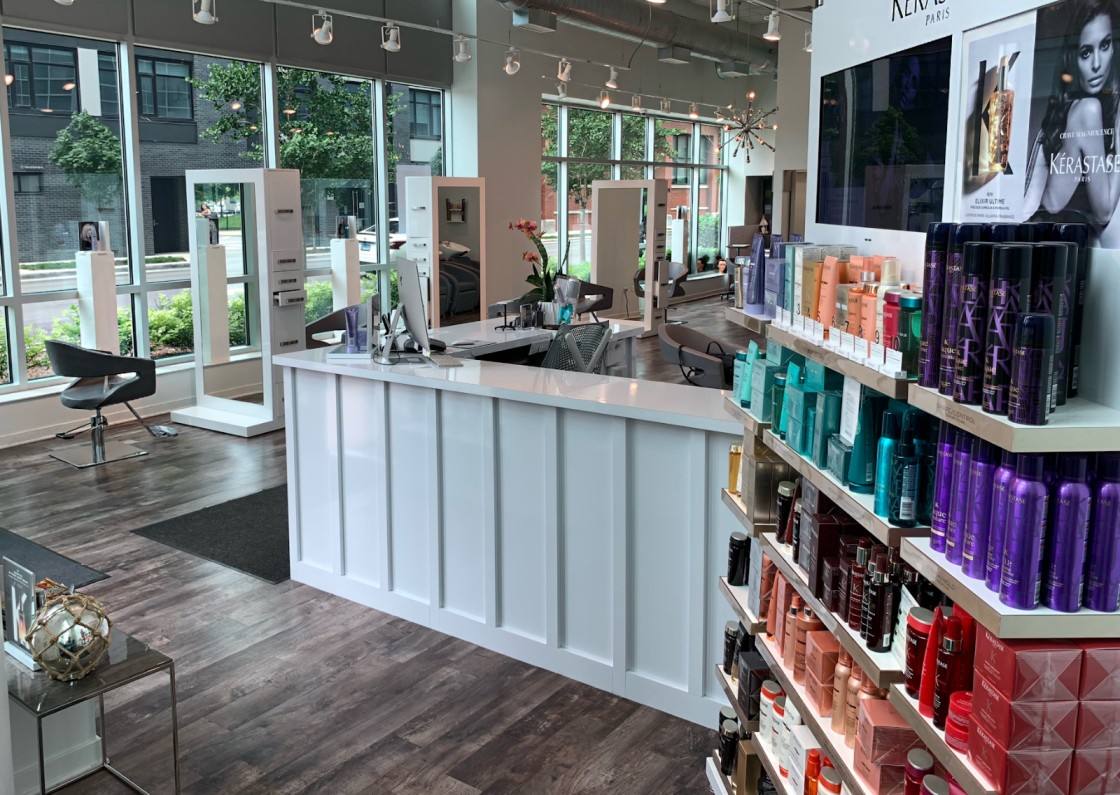 Modern salon studio interior